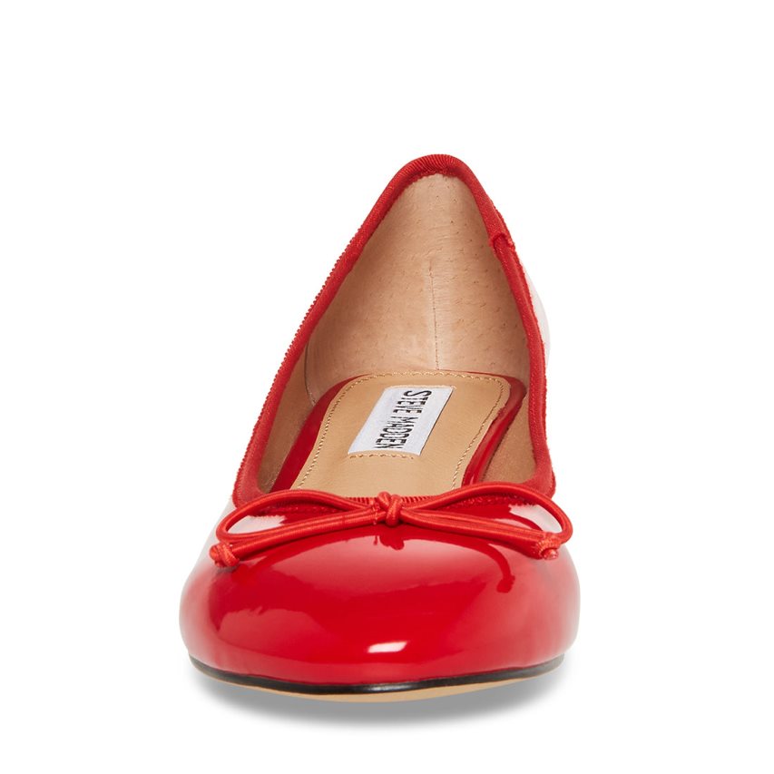 Tacones Steve Madden Cherish Charol Mujer Rojas | ES UF8S92